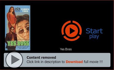 Download Yes Boss DVD Quality Movie Now