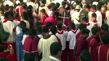 Papa atrai um milhão de fiéis no Sri Lanka