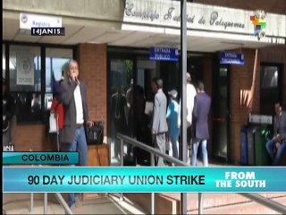 Colombia's 90 day judicial strike put on hold