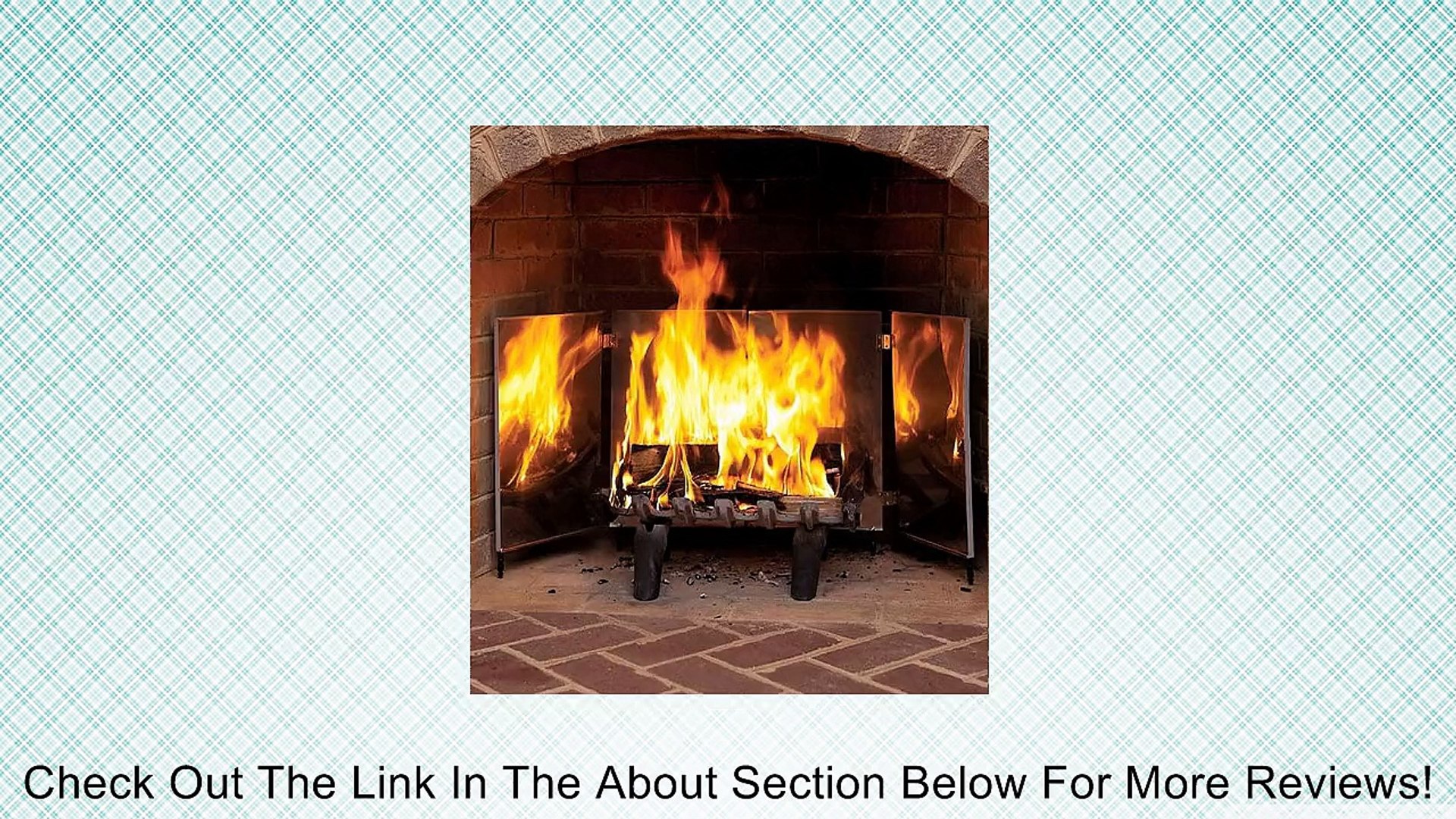 Medium Heat Reflecting Fireplace Bright Reflectors Review Video