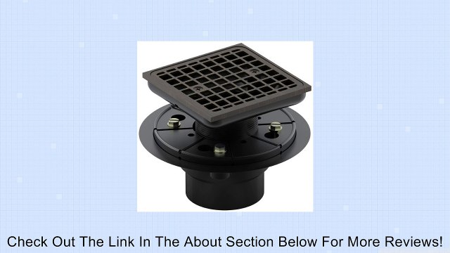 Kohler K-9136-2BZ Tile-In Square Shower Drain, Oil Rubbed Bronze Review