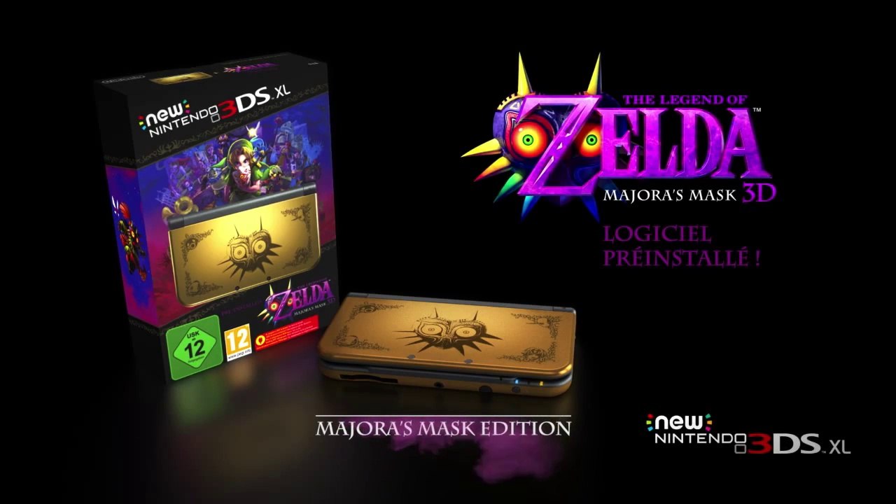 Zelda Majora s Mask 3ds Collector The Legend of Zelda : Majora's Mask 3D - New 3DS collector Trailer - Vidéo  Dailymotion