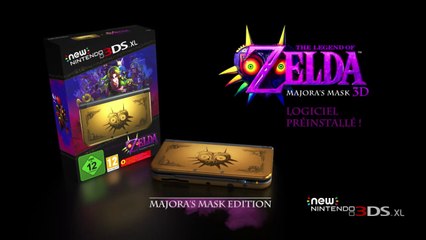 The Legend of Zelda : Majora's Mask 3D - New 3DS collector Trailer
