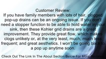 Kohler K-7129-A-2BZ Lavatory Grid Drain Less Overflow, Oil Rubbed Bronze Review