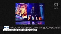 Les prestations de Madonna aux Grammy Awards