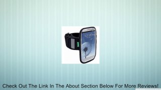 Arkon XXL Smartphone Workout Armband for Samsung Galaxy S3 S III, S2 S II, Galaxy Nexus, Skyrocket, Motorola Droid RAZR and More - Black Review