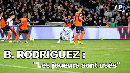 B. Rodriguez : "Les joueurs sont usés"