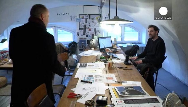 Caricaturistas de Lyon se unen en Charlie Héros para rendir homenaje a Charlie Hebdo