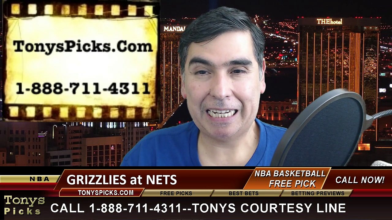 Brooklyn Nets vs. Memphis Grizzlies Free Pick Prediction NBA Pro Basketball Odds Preview 1-14-2015