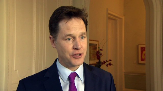 Nick Clegg tells David Cameron to get on with the TV debates