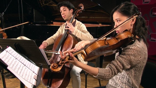 Quatuor Op.18 n°2, Adagio cantabile de Beethoven par le Quatuor Hermès | Le Live du Magazine