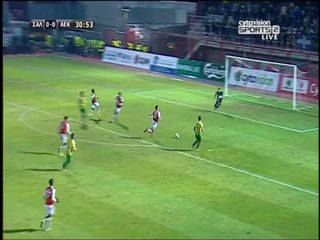 Νέα Σαλαμίνα-ΑΕΚ Ευκαιρία Κολαούτι 31'