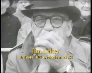 Jim Laker Classic 19 Wickets in a Single Test Ever - England vs Austraila 1956