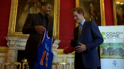 Prince Harry hosts the first Coach Core Graduation Ceremony