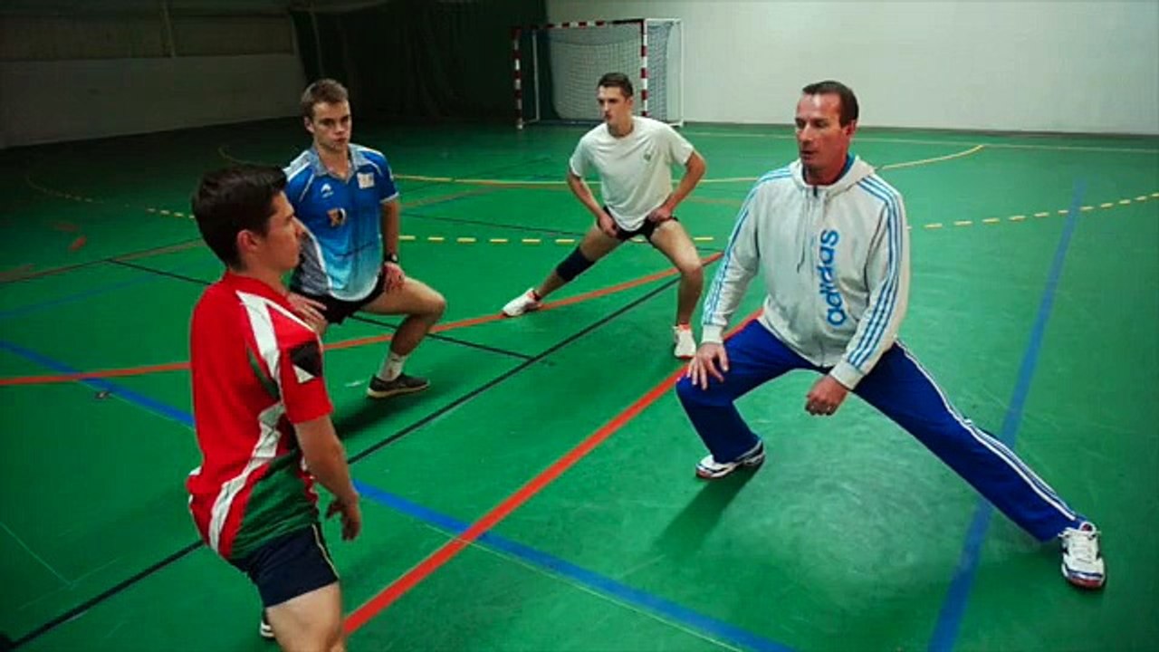 L'échauffement avant la pratique de la pelote
