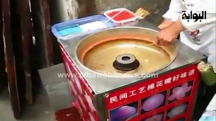 ورود "غزل البنات".. ابتكار جديد لشكل الحلوى في الصين