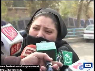 Grieved Parents of Peshawar Attack Victim criticizes Imran khan on his arrival at APS