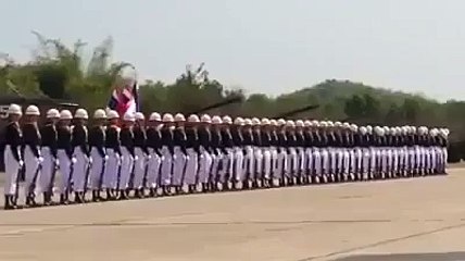 SPECTACULAR! This Thai Military Parade will blow you away...