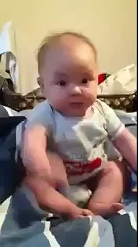 Cute baby plays dead!! heart emoticon heart emoticon