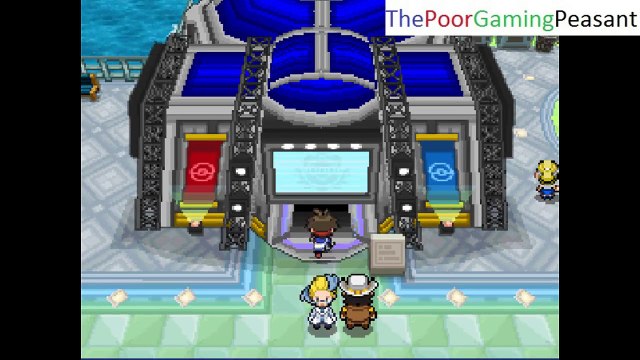 Celadon City Grass Type Pokemon Gym Leader Erika VS Ash In A Pokemon Volt White 2 Pokemon Battle / Match