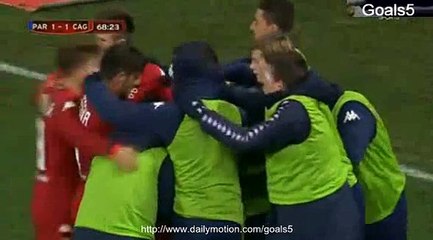 M Sau Goal Parma 1 - 1 Cagliari Coppa Italia 14-1-2015