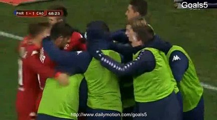 M Sau Goal Parma 1 - 1 Cagliari Coppa Italia 14-1-2015