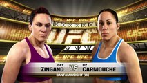 EA Sports UFC  Cat Zingano vs Liz Carmouche Playstation 4 HD Gameplay