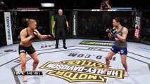 EA Sports UFC  Ronda Rousey vs Sara McMann Playstation 4 HD Gameplay