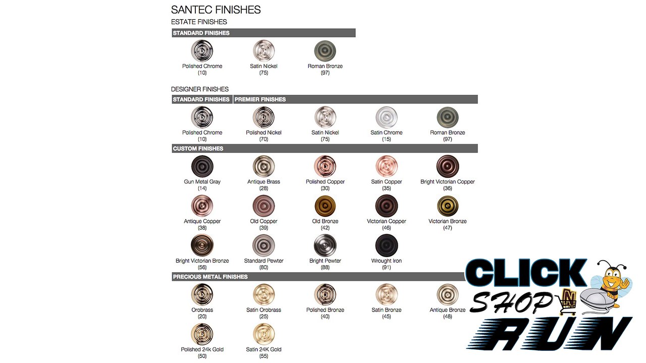 Santec Caprie Lavatory Faucets
