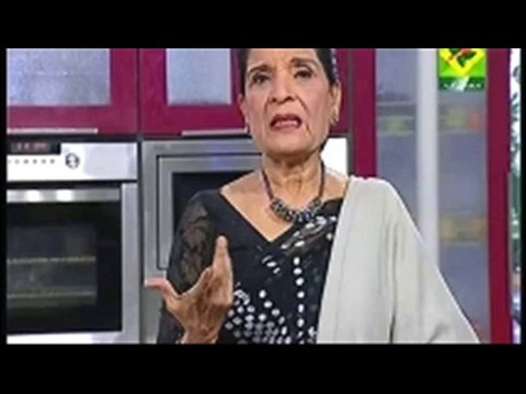 Handi with Zubeda Tariq , Khatta Meetha Murgh , White chicken Recipe on Masala TV 13th January 2015