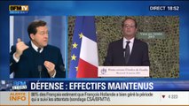 BFM Story: François Hollande veut revoir le calendrier de réduction des effectifs dans les armées – 14/01