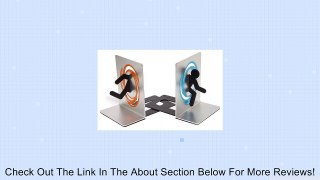 ThinkGeek - Portal Bookends Blue & Orange Portal Review