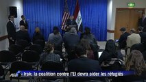 Irak: la coalition contre l'EI devra aider les réfugiés