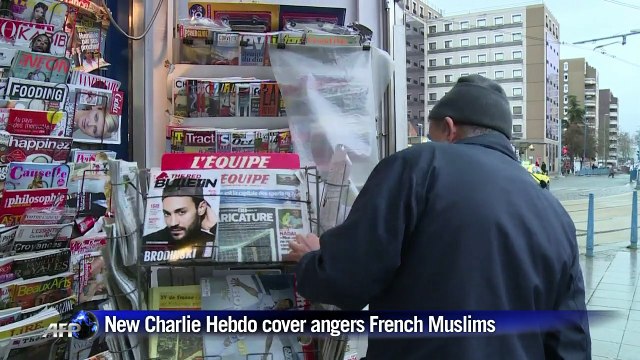 New Charlie Hebdo cover angers Muslims in France
