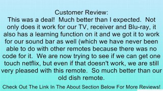 DISH DISH211 4-Device Universal Remote Review