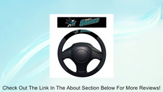 NHL San Jose Sharks Poly-Suede Steering Wheel Cover Review
