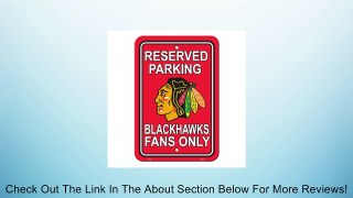 NHL Chicago Blackhawks Plastic Parking Sign Review