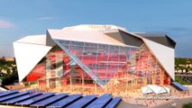 NFL, spettacolo il nuovo stadio degli Atlanta Falcons