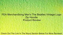 FEA Merchandising Men's The Beatles Vintage Logo Zip Hoodie Review