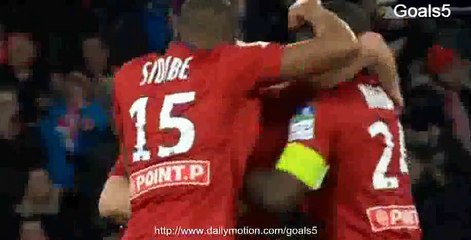 Corchia Goal Lille 1 - 0 Nantes Coupe de la Ligue 14-1-2015