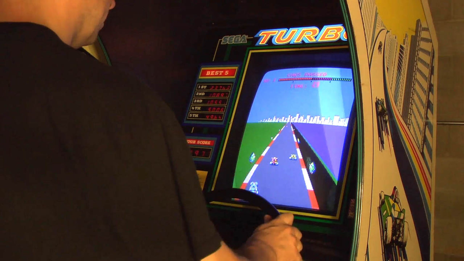 Classic Game Room - TURBO arcade game review