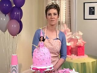 How To Make A Princess Doll Birthday Cake