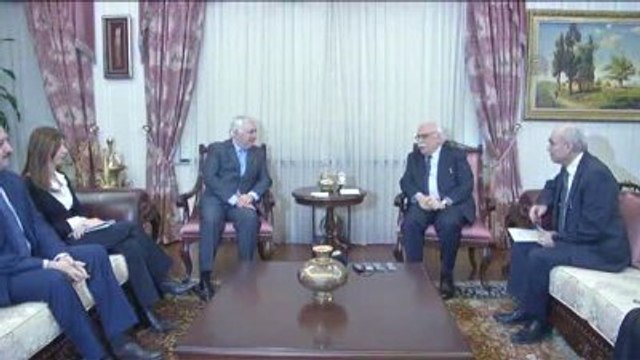 Bakan Avcı'nın Büyükelçi Peydro'yu Kabulünde Pamuk da Vardı