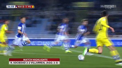 Real Sociedad - Villarreal 2-2, highlights, 14.01.2015. HD