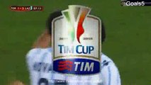 Ledesma C Penalty Goal Torino 1 -3 Lazio Coppa Italia 14-1-2015