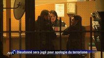 Dieudonné sera jugé pour apologie du terrorisme