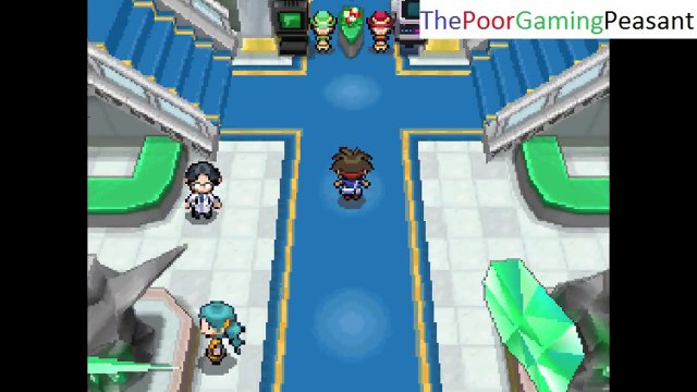 Viridian City Ground Type Pokemon Gym Leader Giovanni VS Ash In A Pokemon Volt White 2 Pokemon Battle / Match
