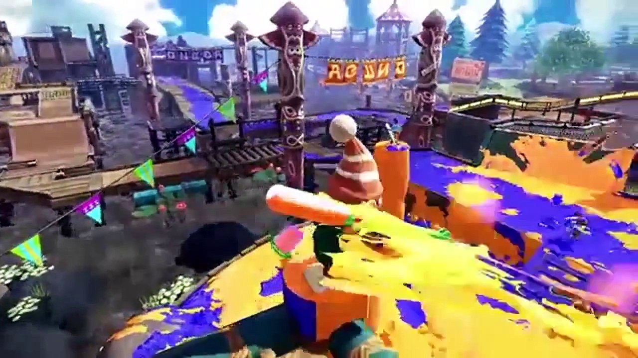 Splatoon gameplay