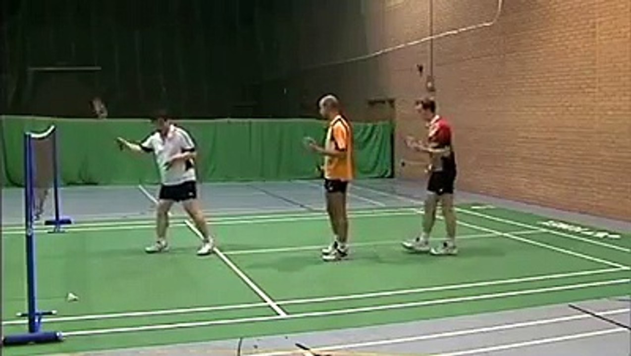 Doubles Attacking System Inj Badminton