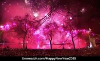 London Full Fireworks New Year Show Celebrations 2015 Must Watch